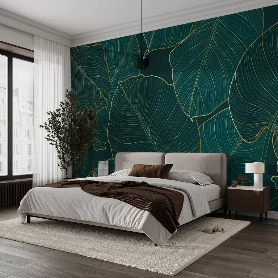 wall murals Philodendron u73653