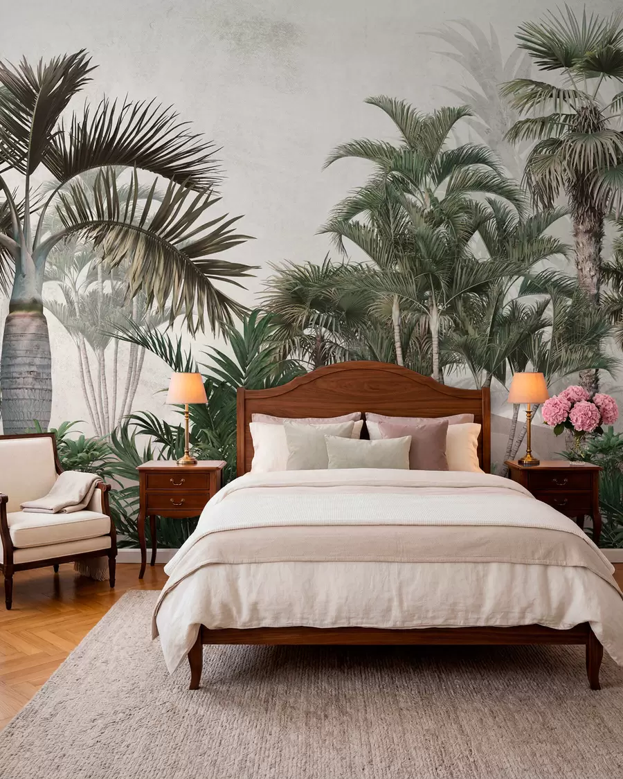 wall murals Palm trees and tropics u73805