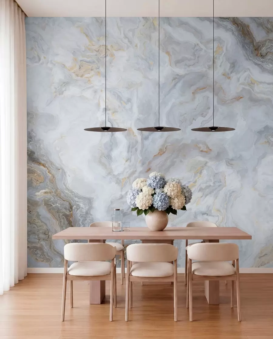 wall murals Water, textile e fluid u93422