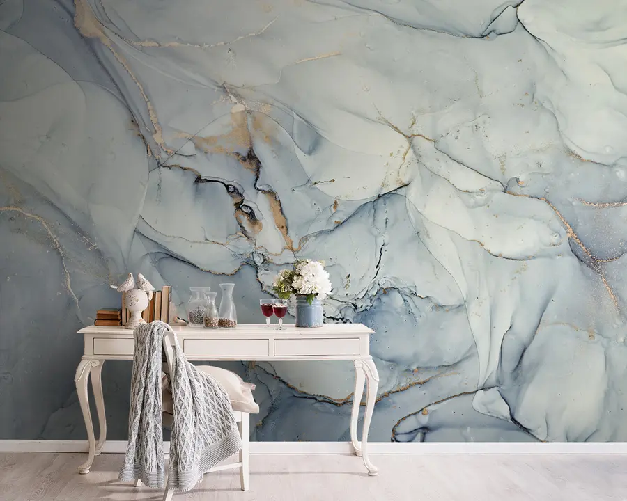 peintures murales La calotte glaciaire, la neige et la fonte u93432