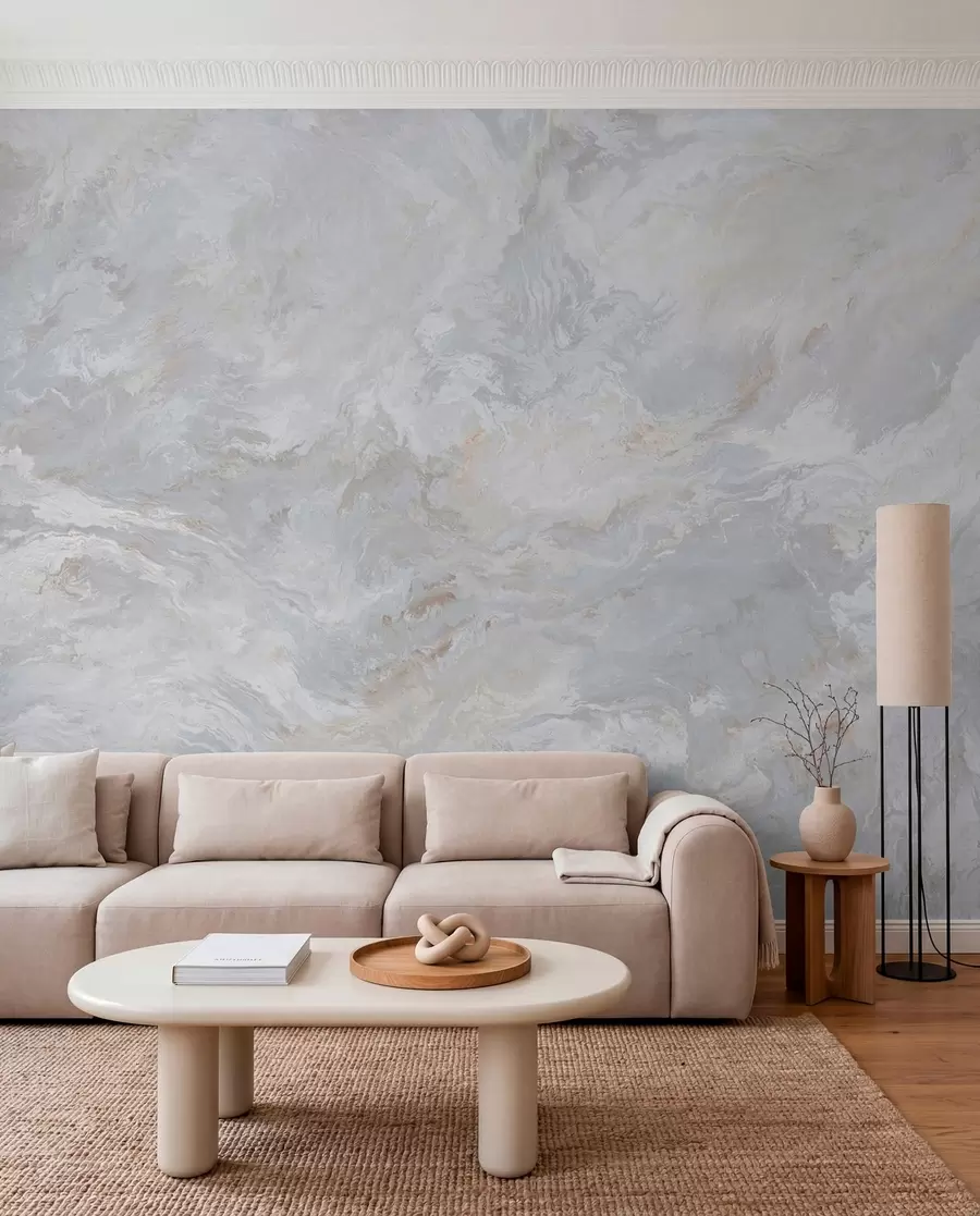 peintures murales Mélange de gris et de marron u93434