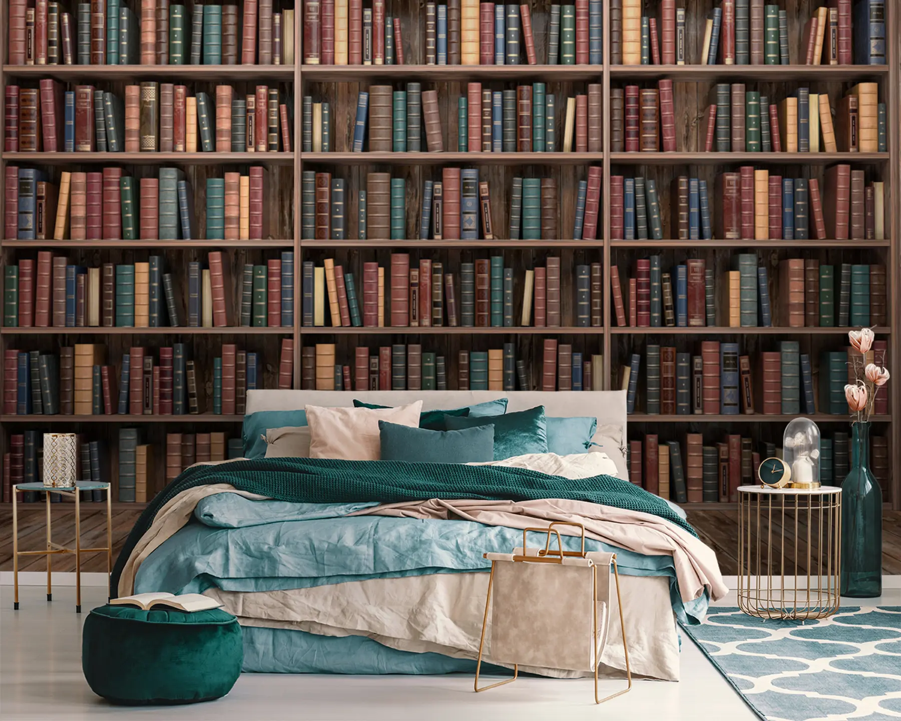 Wall Mural Photo Wallpaper Impressive Library u93501