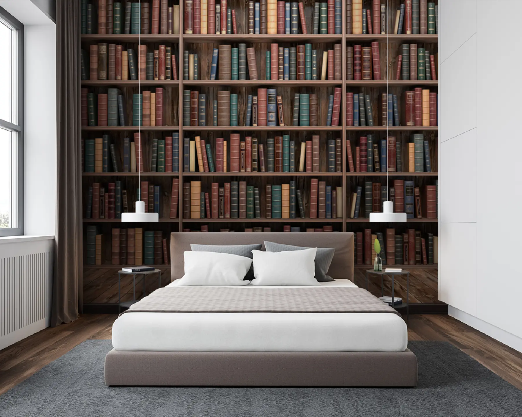 Wall Mural Photo Wallpaper Impressive Library u93501