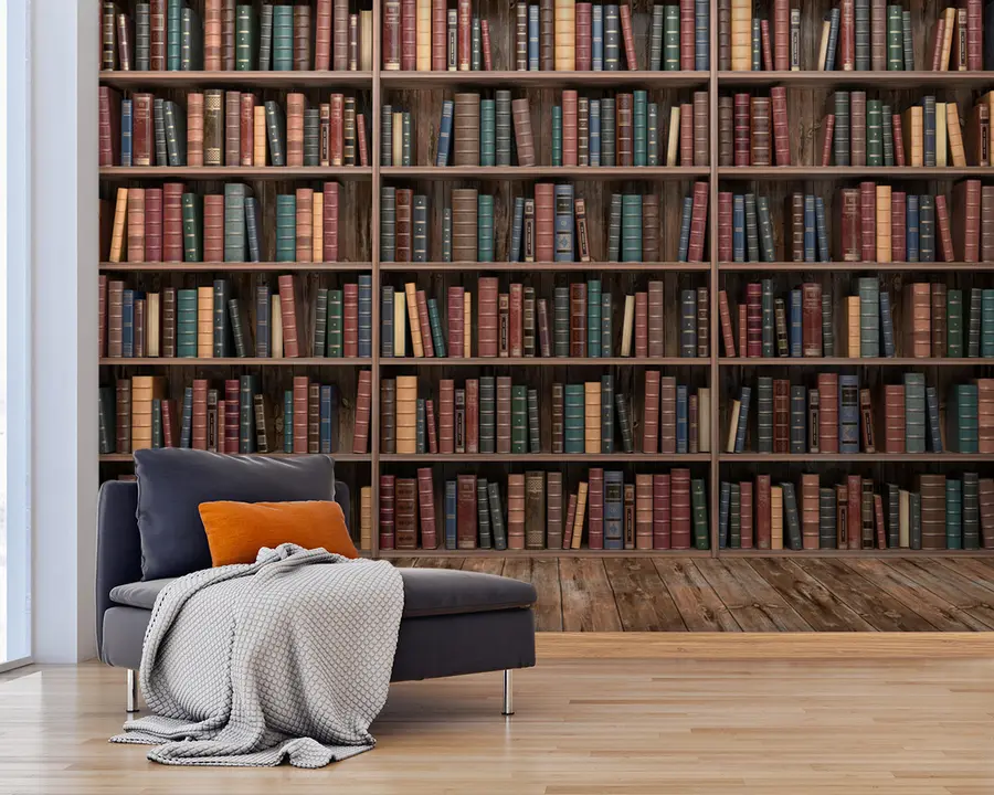 Wall Mural Photo Wallpaper Impressive Library u93501