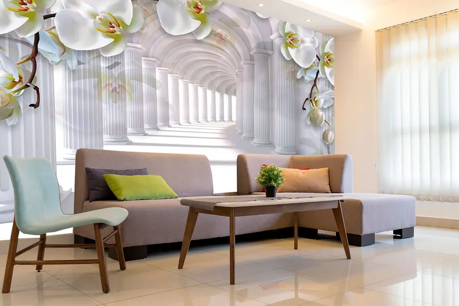 murales Orquídeas en el túnel u93683