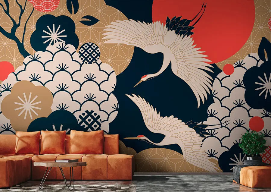 wall murals Japanese garden u68178