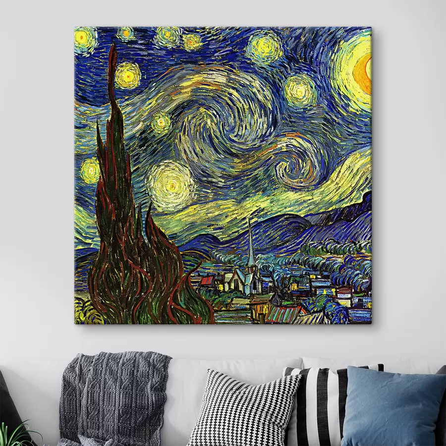 wall murals The Starry Night, Vincent van Gogh s15213