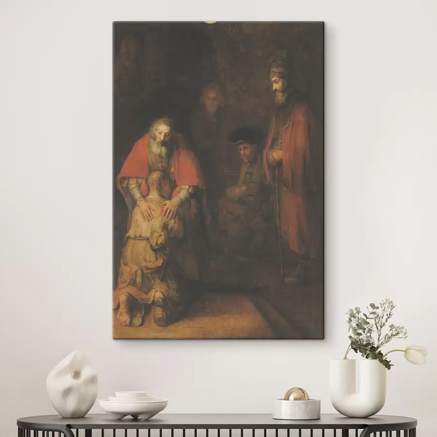 murales El regreso del hijo pródigo, Rembrandt s16099