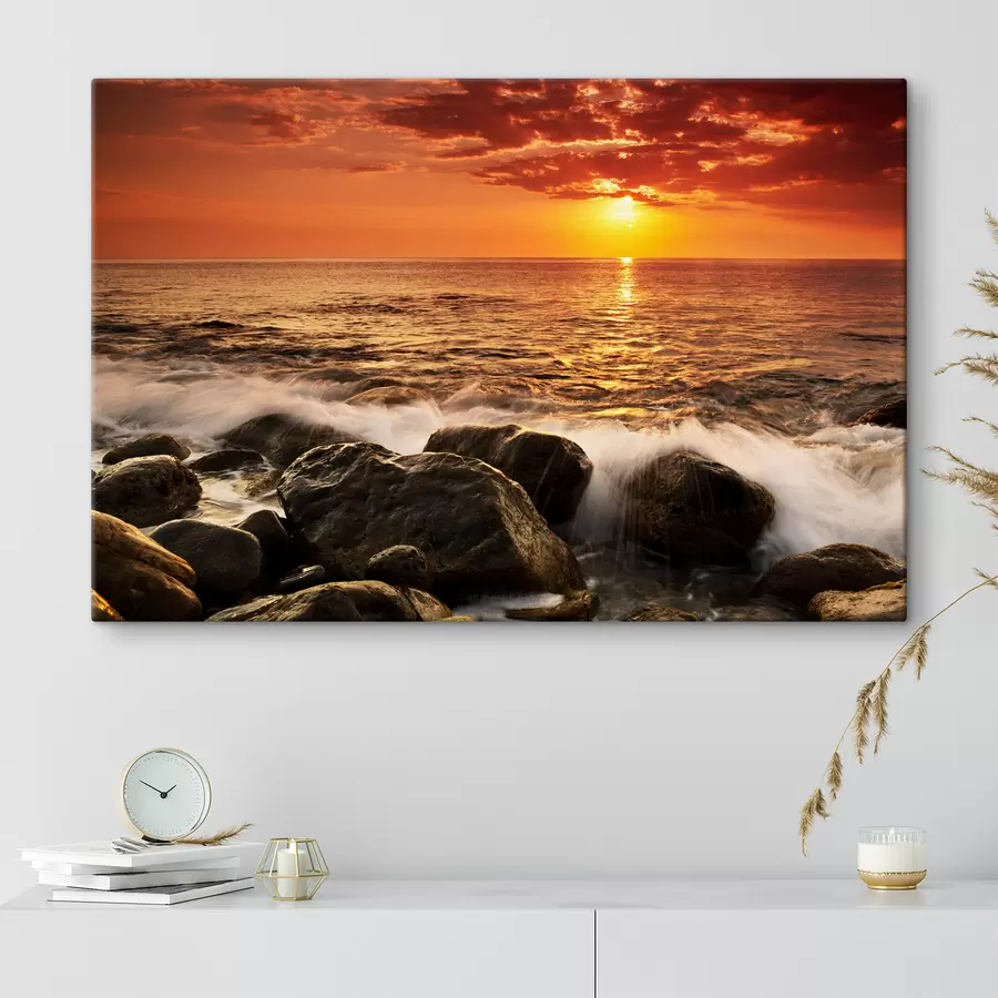 wall murals Water, sky and cloud s19480