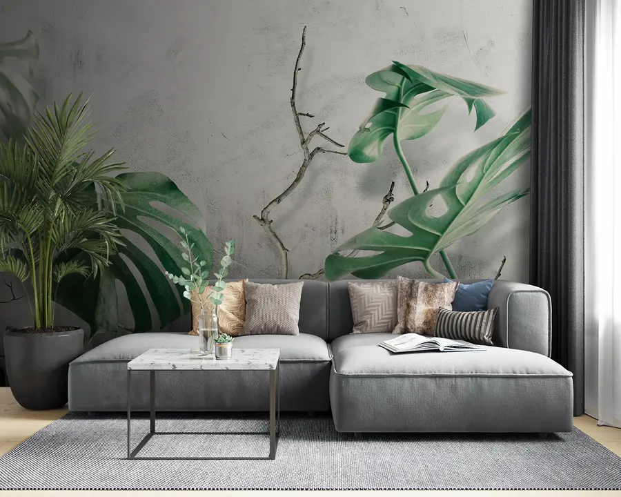 murales Planta, hoja y organismo u33606