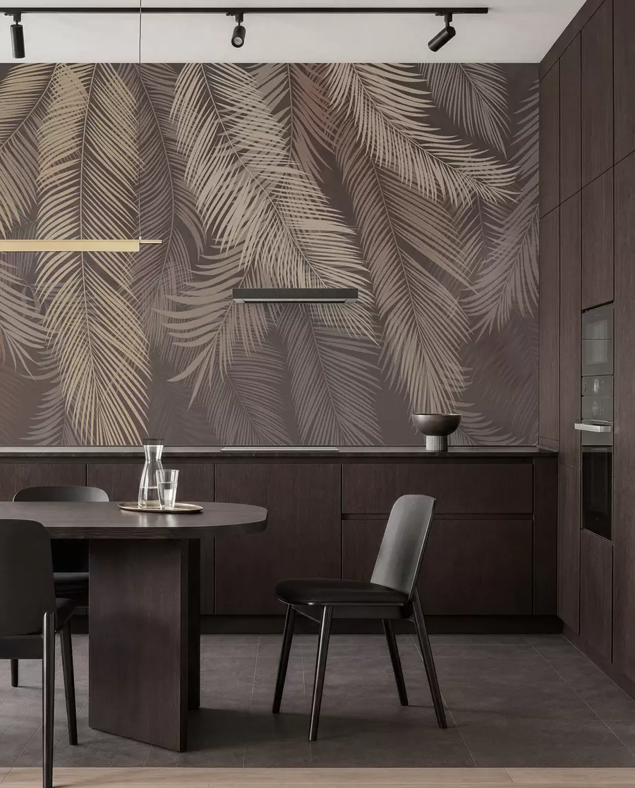 Wall Mural Photo Wallpaper Plant, outerwear and wood u48556v1