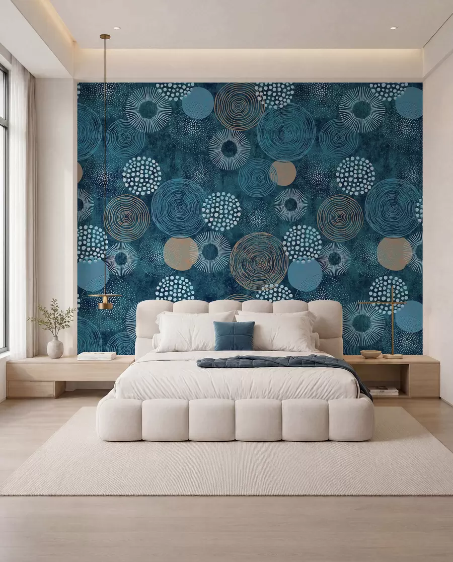 wall murals Textile, art and font u59376