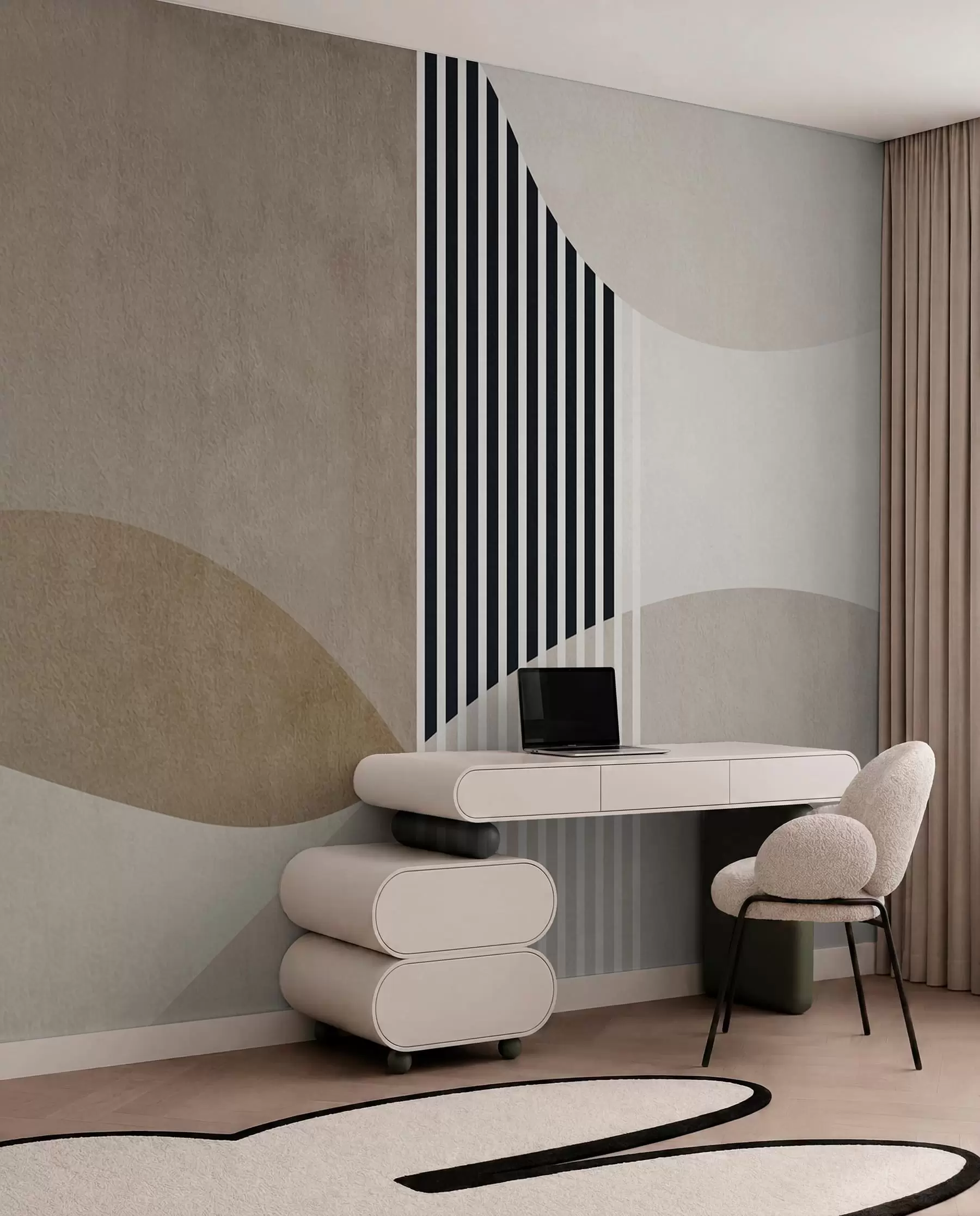 wall murals Retro Arches u74075