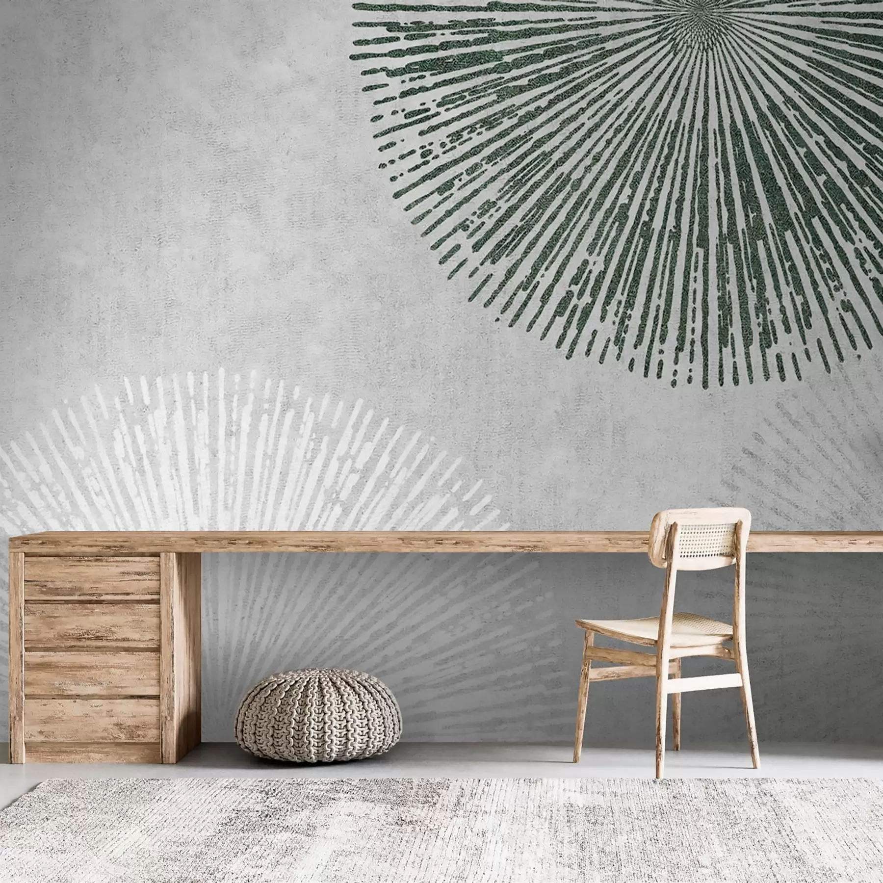 wall murals Geometric abstraction of Japan Pattern u74078