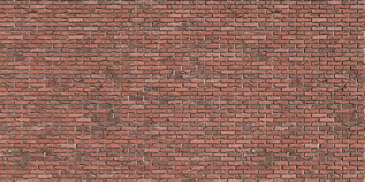 Wall mural 3D brick wall