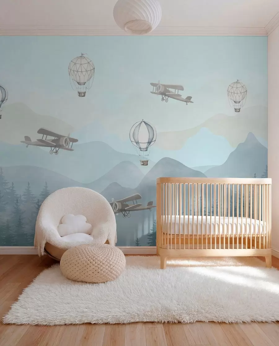 wall murals Little Sky Explorers u74226