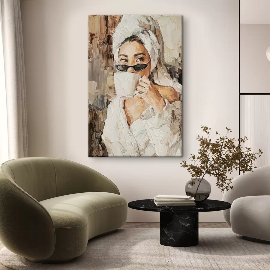 wall murals Cheek, paint and art paint s25964