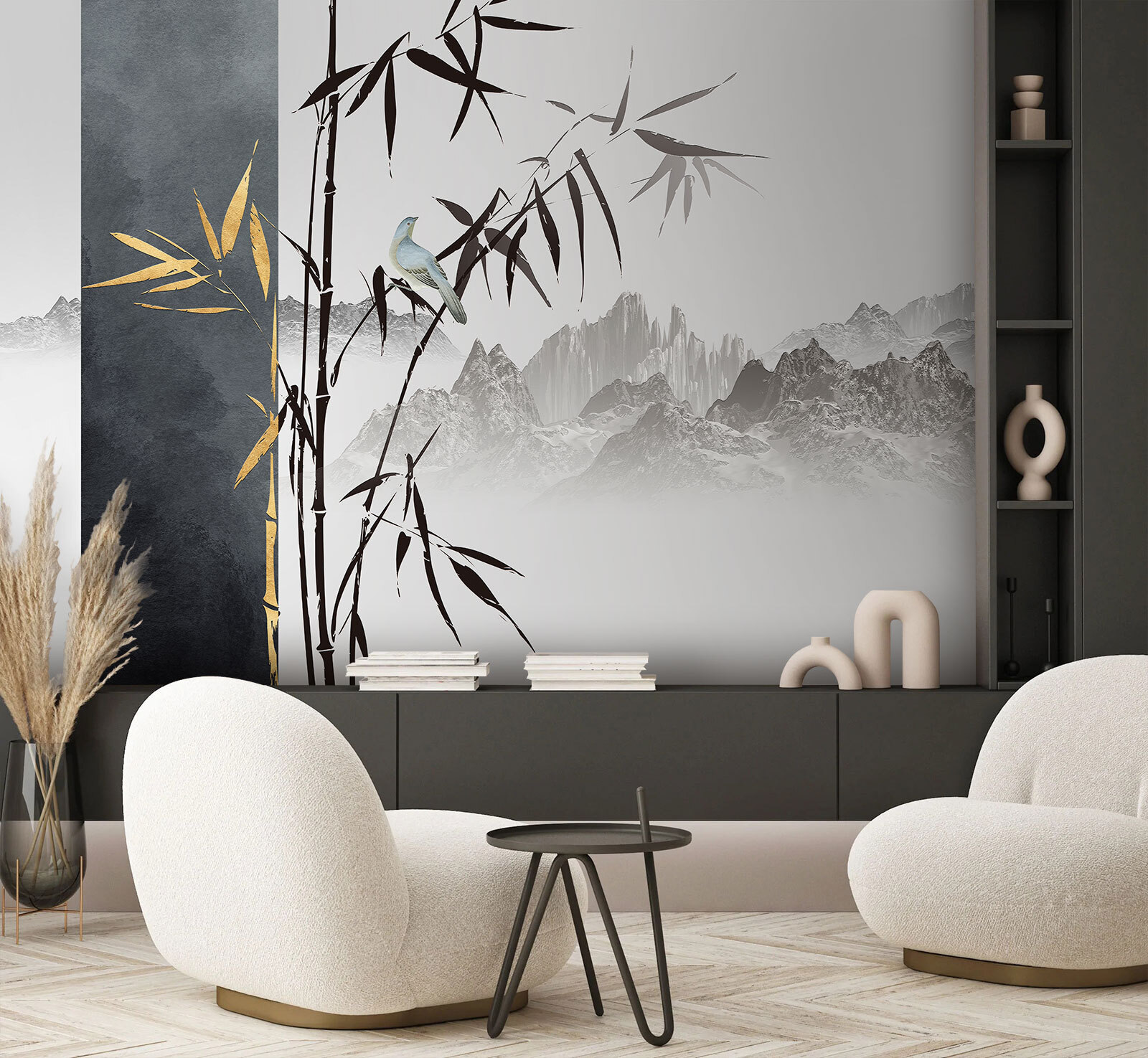 3D Branch Bird WC65 Wall Murals