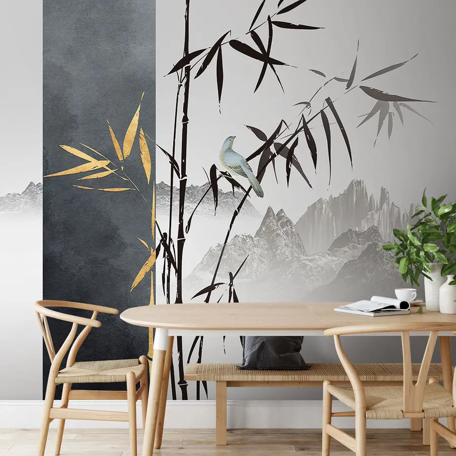 peintures murales Oiseau sur une branche u93849