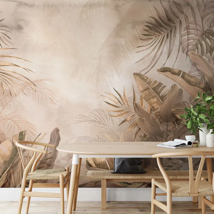 peintures murales Feuilles tropicales u93852