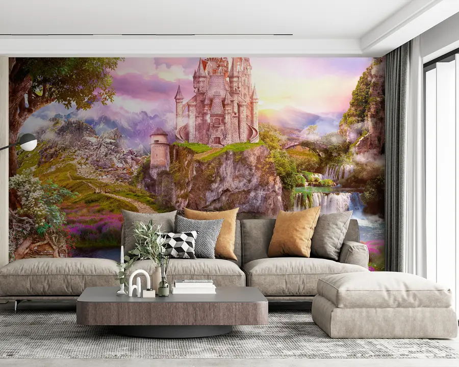 Wall Mural Photo Wallpaper Plant, sky and cloud u59924