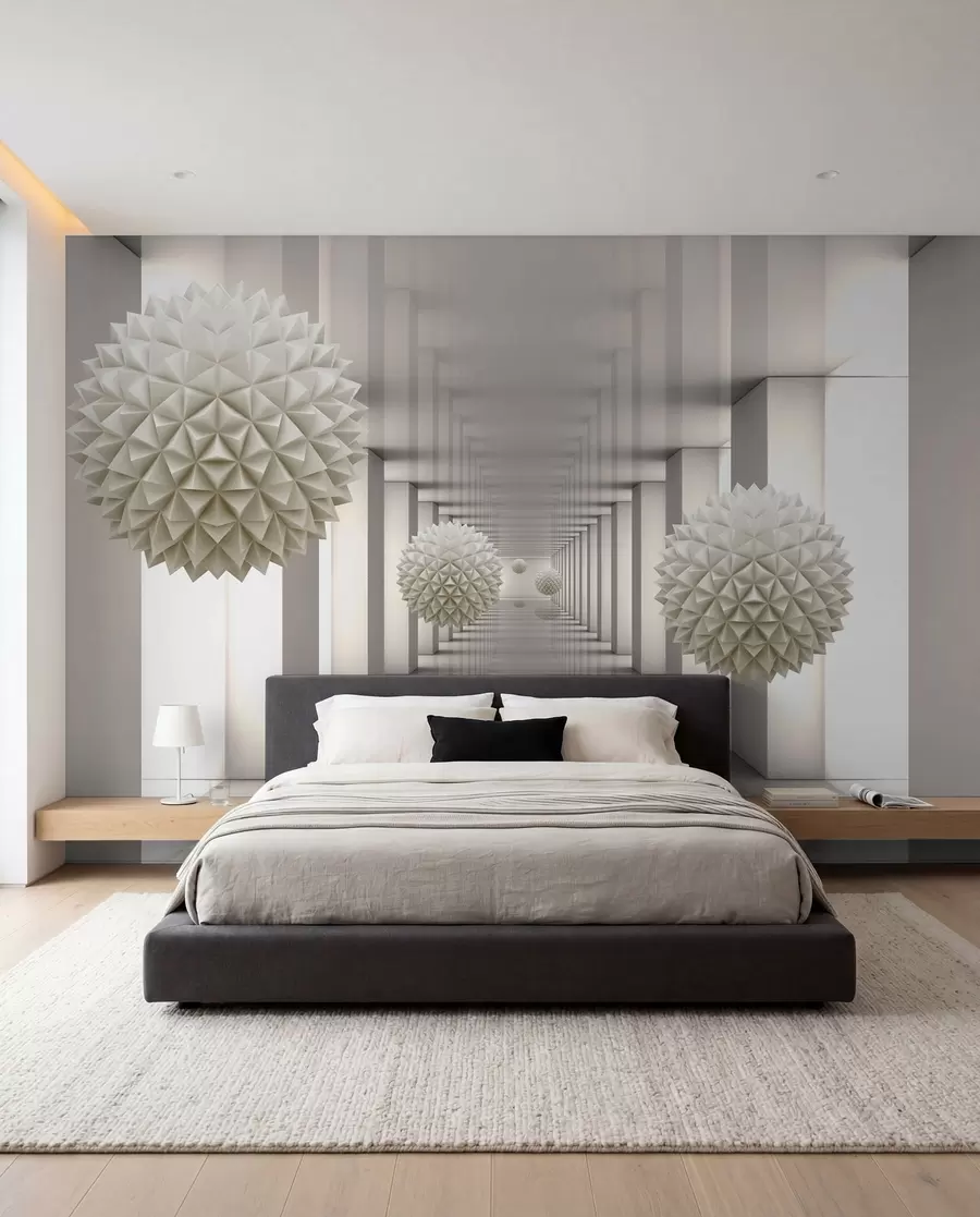 wall murals Brown butterfly u63738