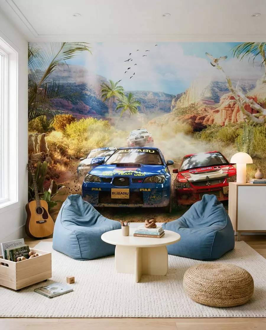 Wall Mural Photo Wallpaper Rally through the Canyon u64438