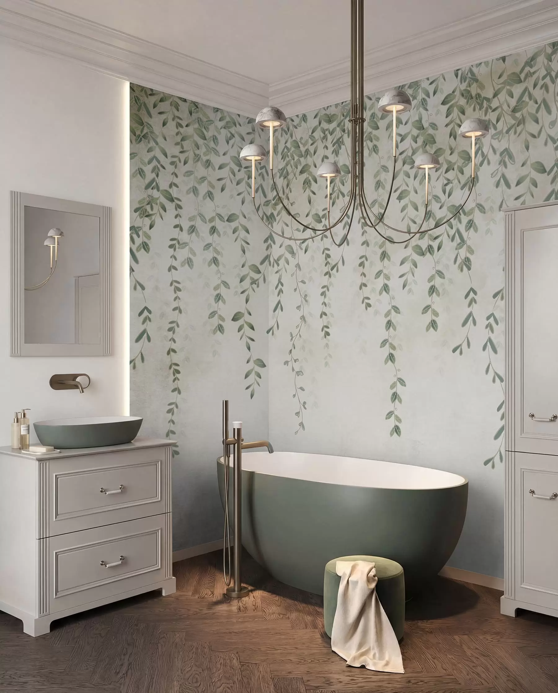 Wall Mural Photo Wallpaper Vines with foliage u71244