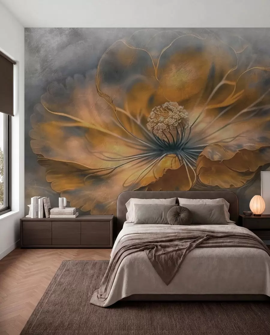 peintures murales Grande fleur u93916