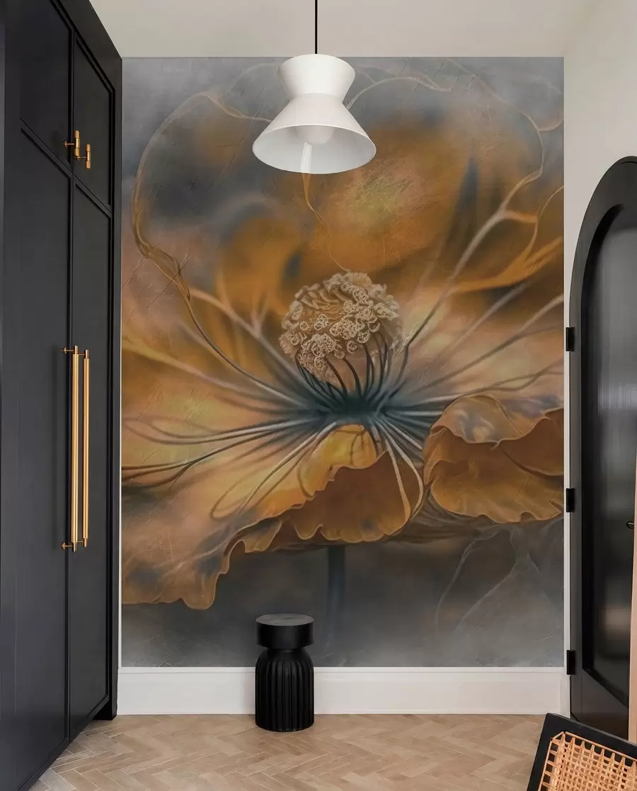 peintures murales Grande fleur u93916