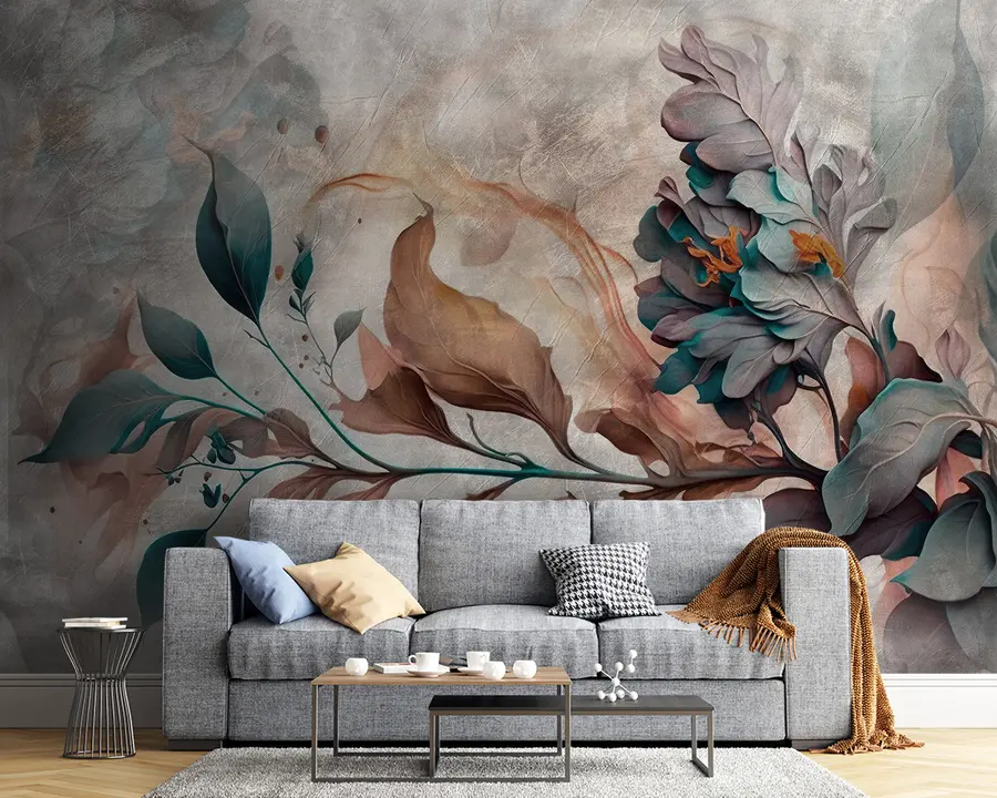 Wall Mural Photo Wallpaper Gorgeous branch of colors u93917