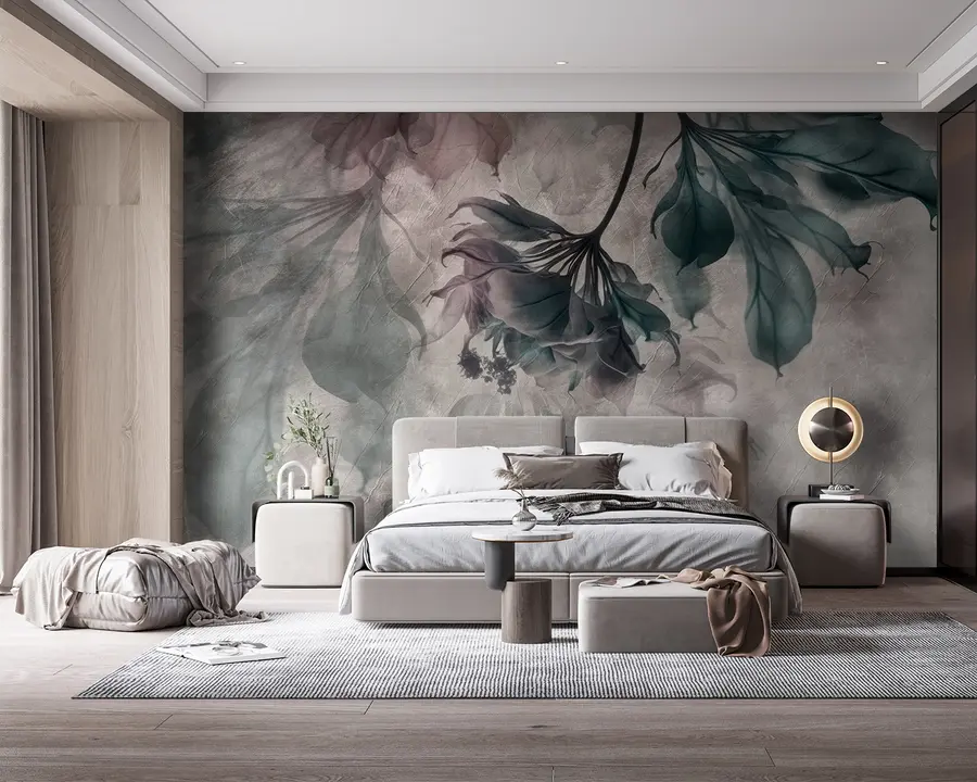 Wall Mural Photo Wallpaper Delicate translucent branches u93927