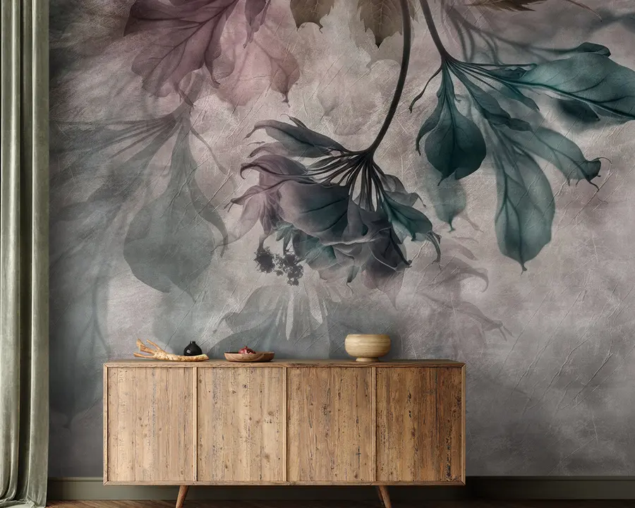 Wall Mural Photo Wallpaper Delicate translucent branches u93927