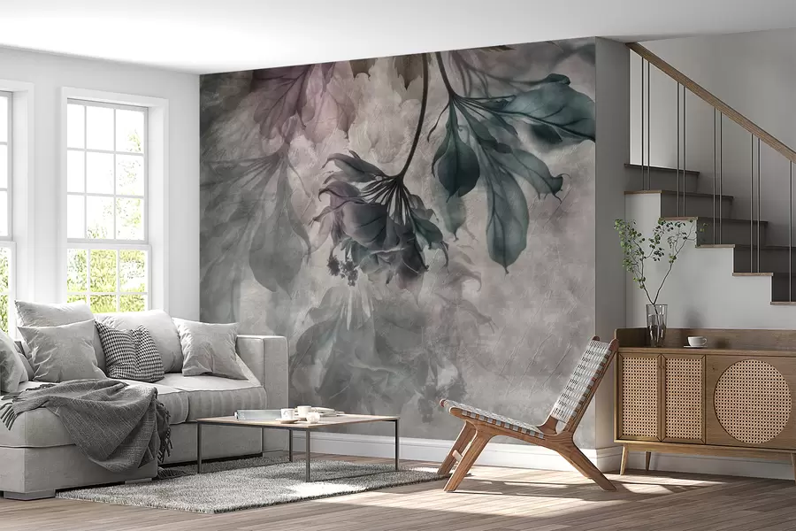 Wall Mural Photo Wallpaper Delicate translucent branches u93927
