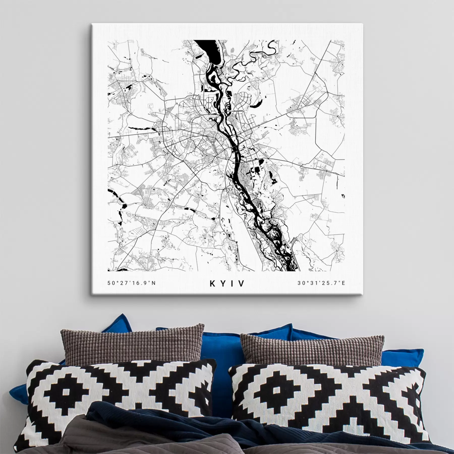 wall murals Map, rectangle and slope s31428v1