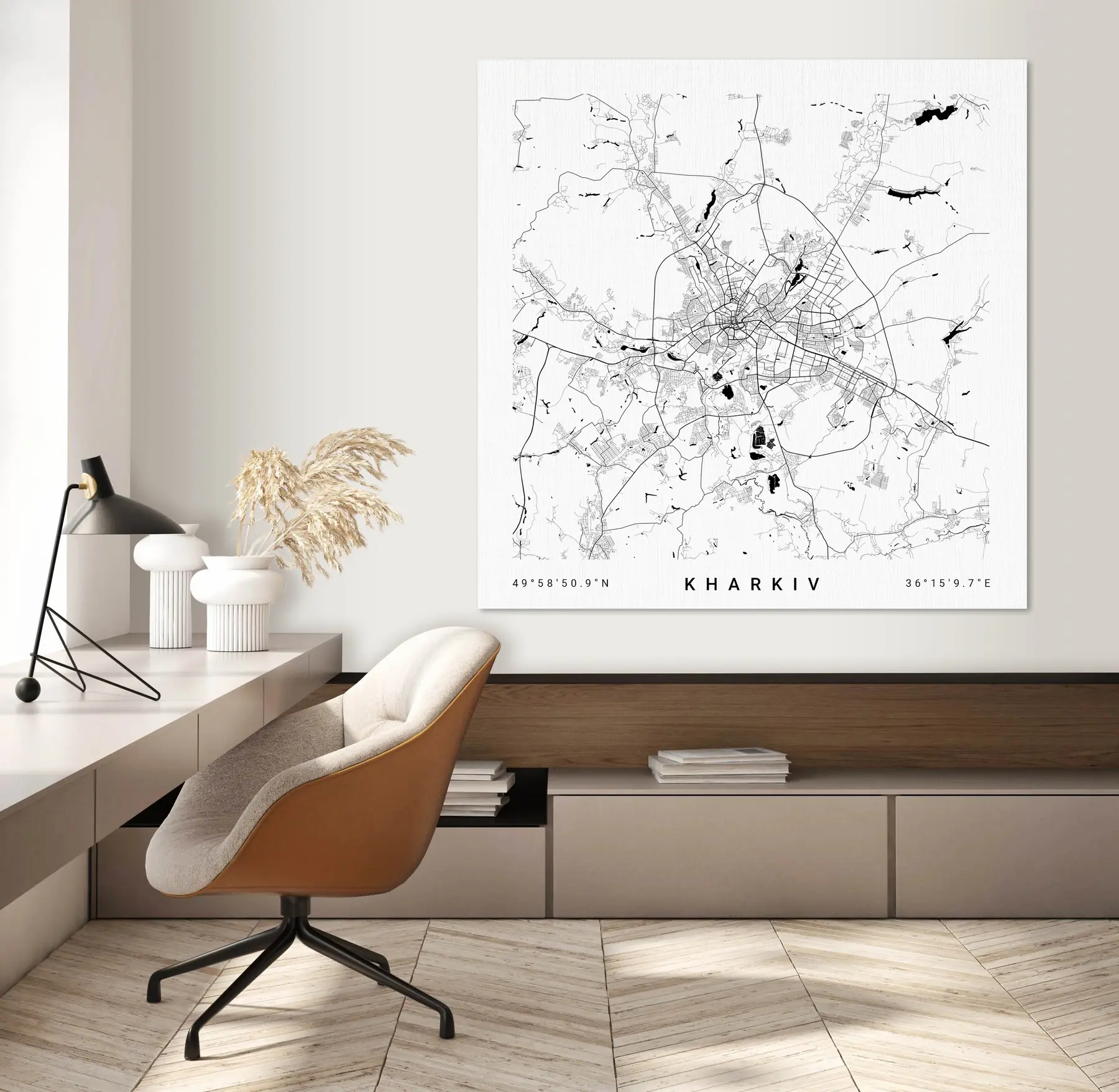 murales Mapa, fuente y arte s31429v1