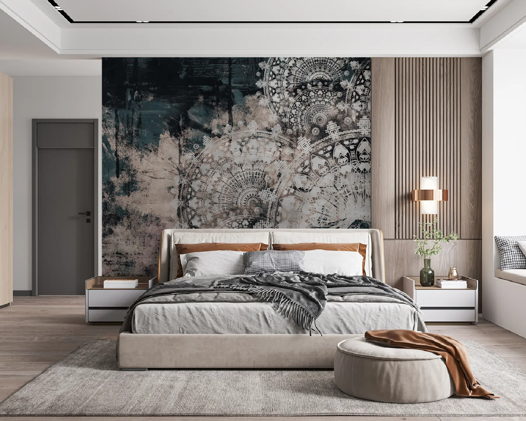 Wall Mural Photo Wallpaper Vintage mandala u93958