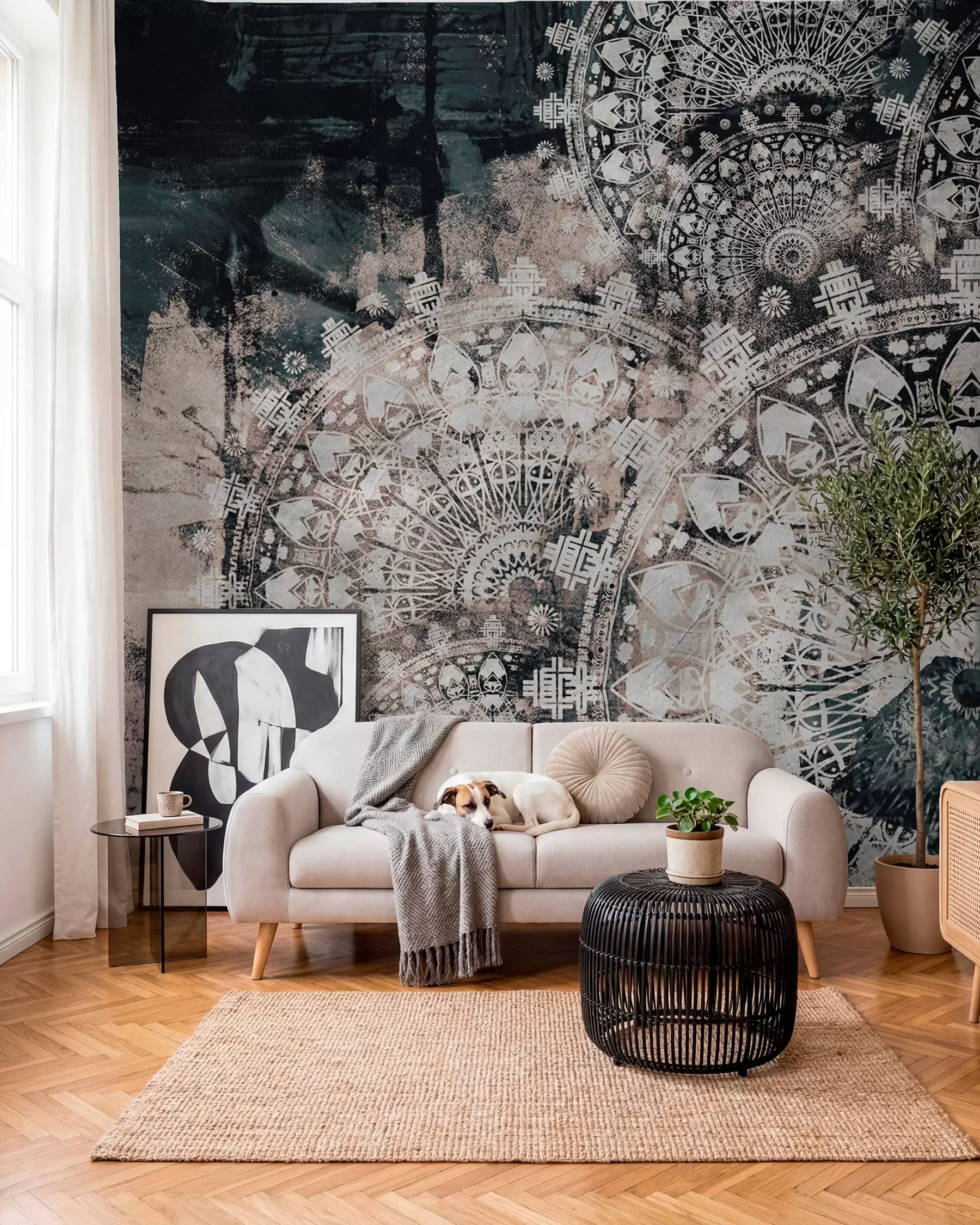 murales Mandala vintage u93958