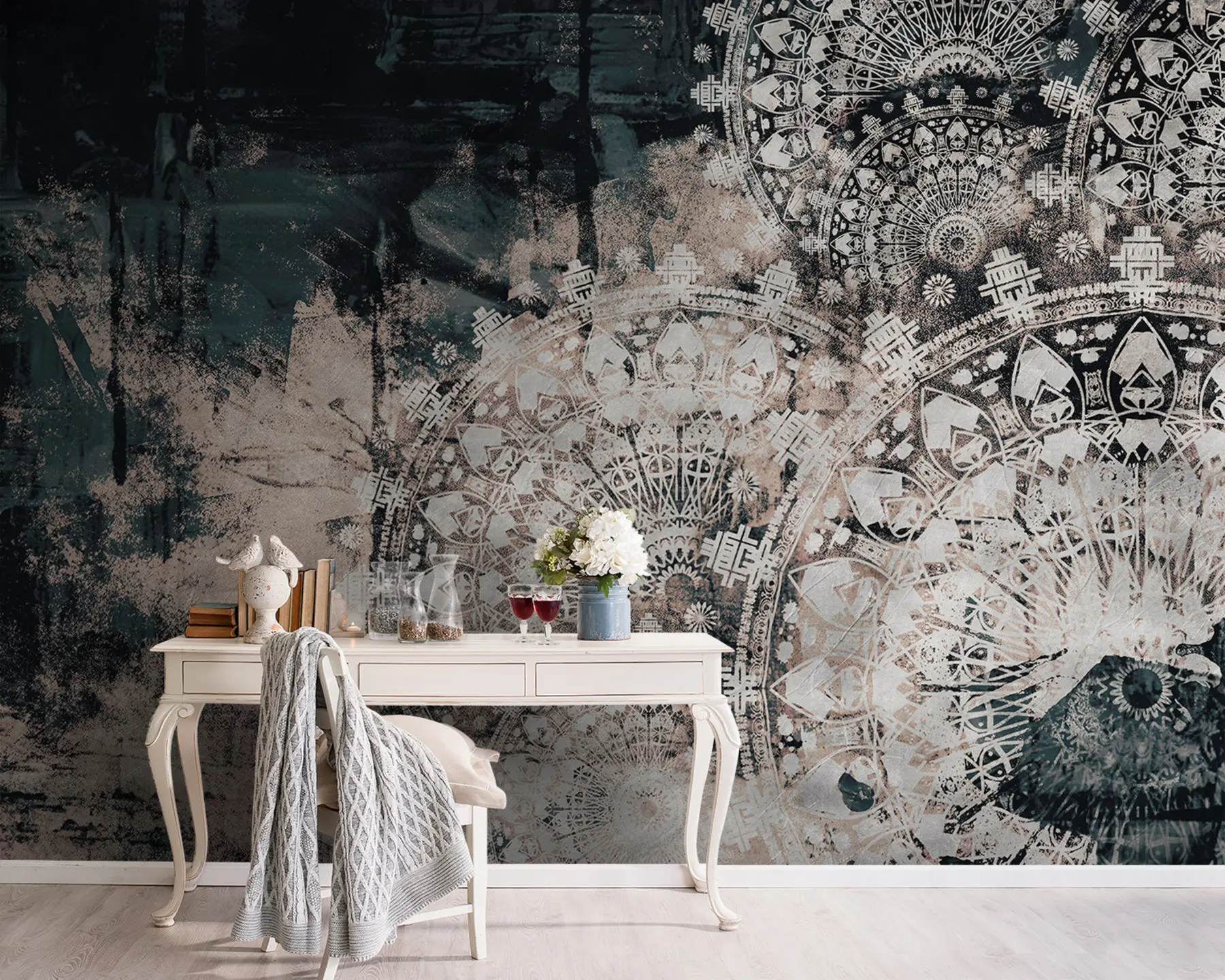 Wall Mural Photo Wallpaper Vintage mandala u93958