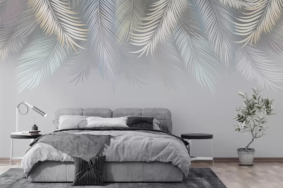 Wall Mural Photo Wallpaper Palm leaves u94139