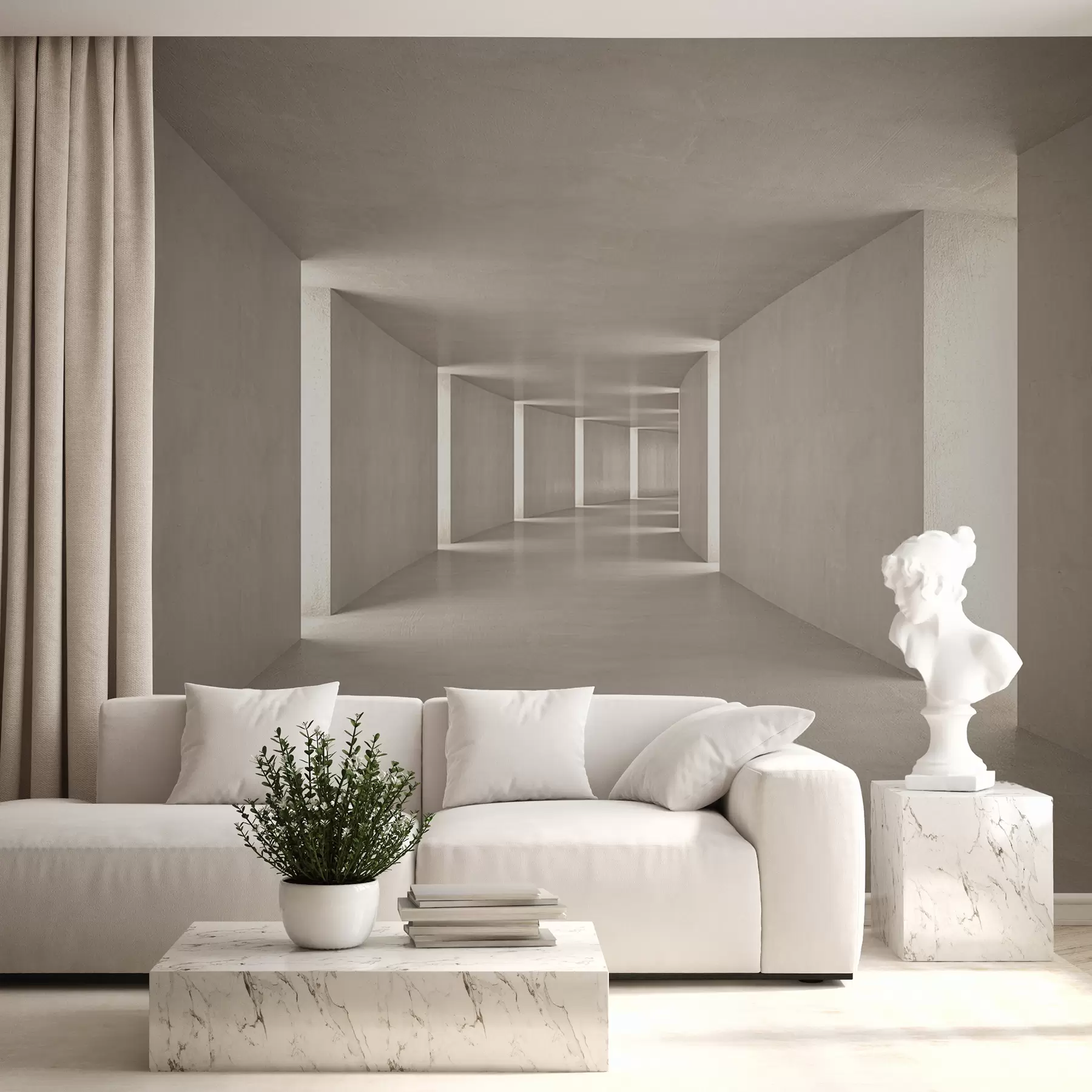 Wall Mural Photo Wallpaper Abstract tunnel u75401