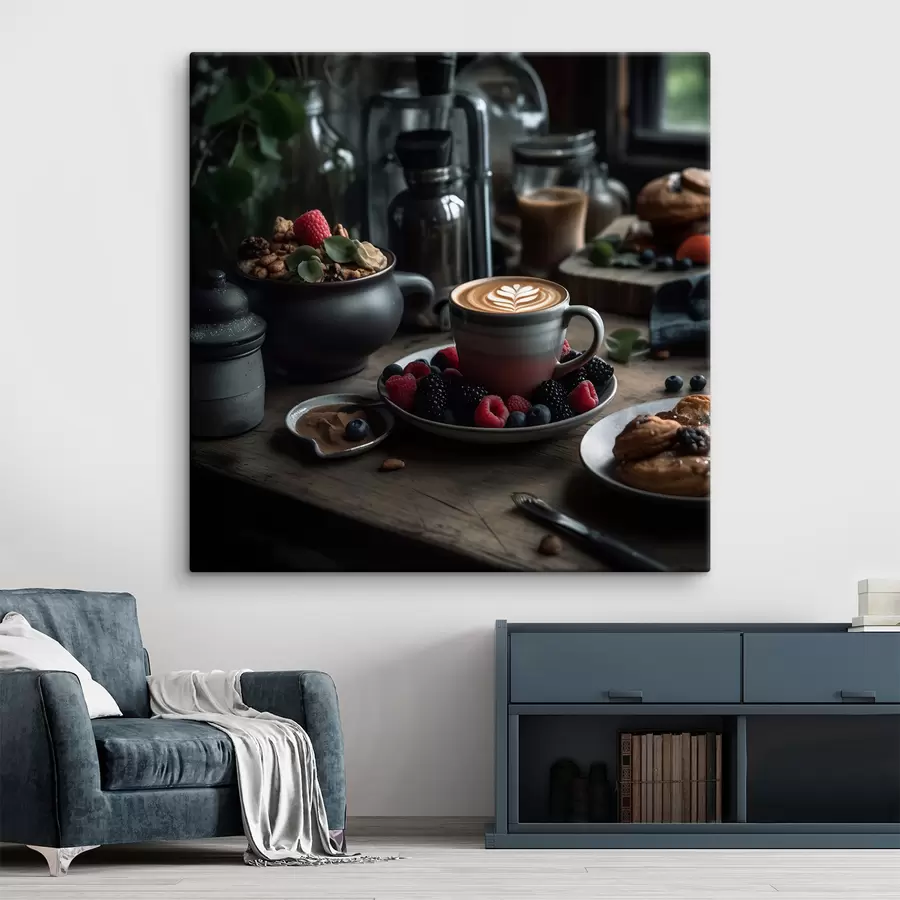 murales Alimentación, vajilla y cubertería s32154