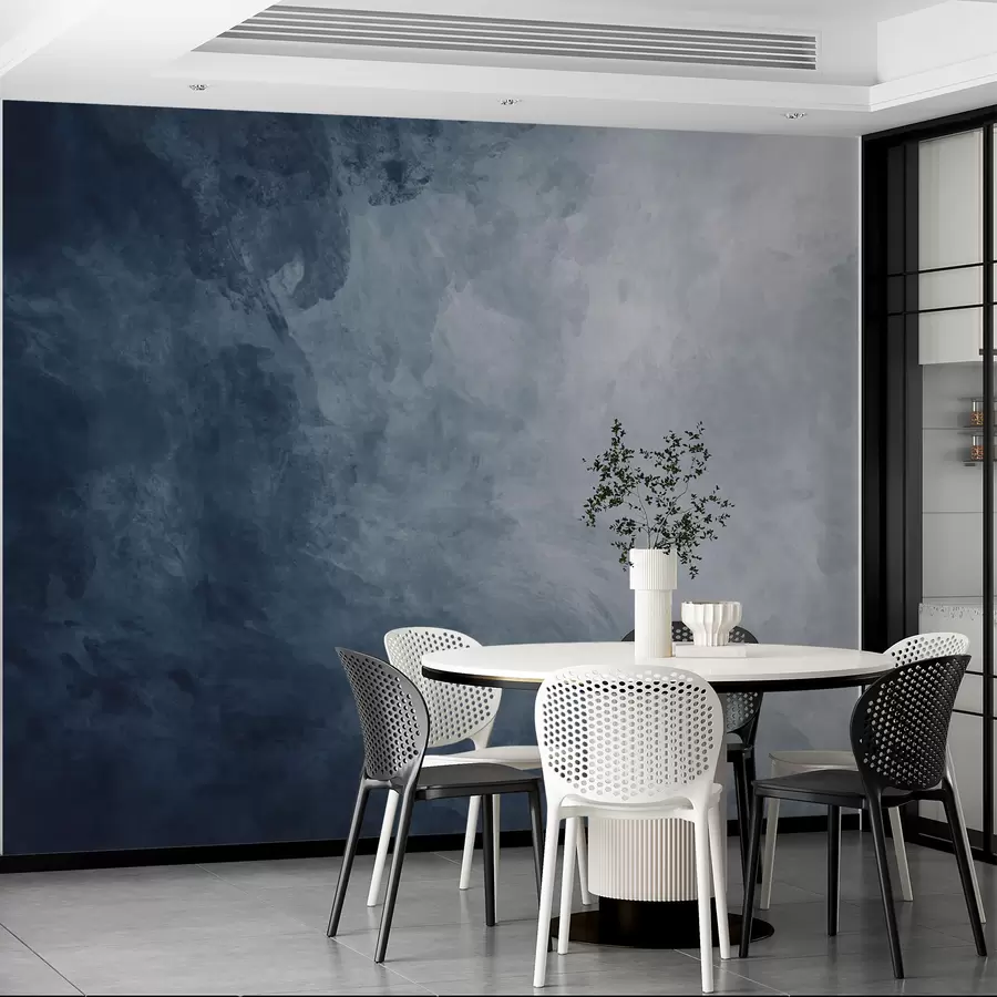 peintures murales Eau, nuage et gris u03136