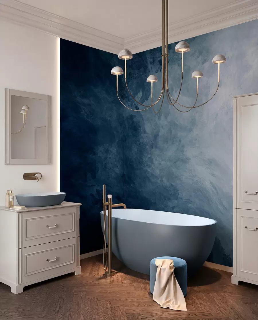 wall murals Water, cloud e grey u03136
