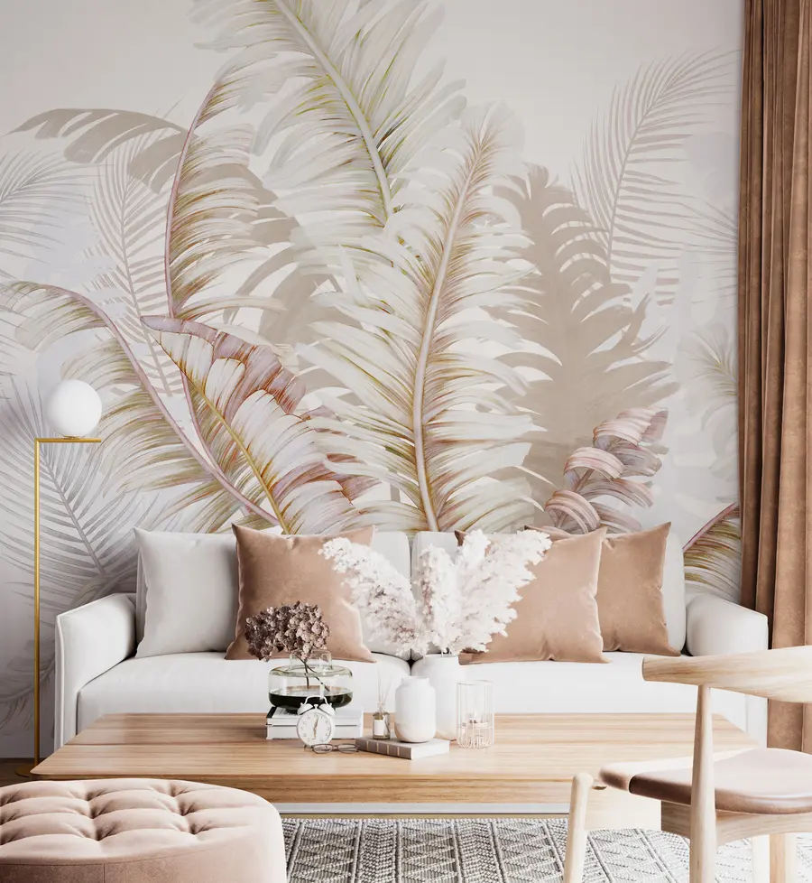 murales Hojas tropicales u94469