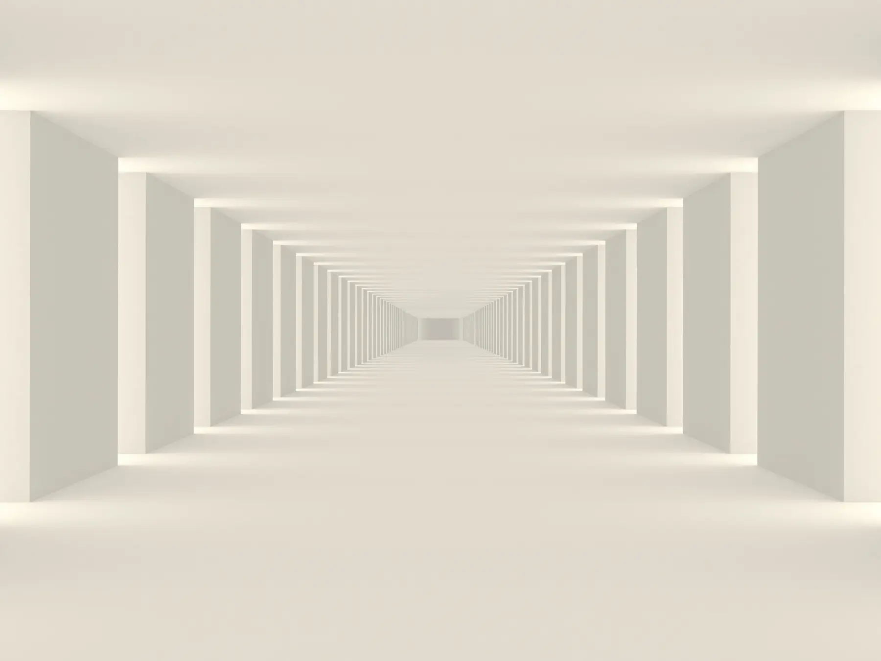 murales Sala de luz blanca y vacía u95066