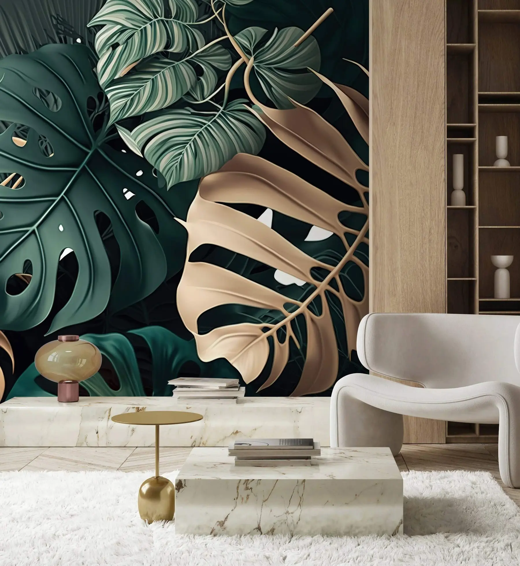 Wall Mural Photo Wallpaper Tropical mix u75439