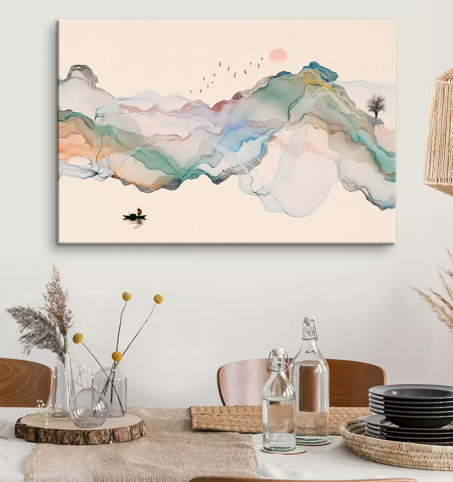 wall murals World, slope and paint s32936