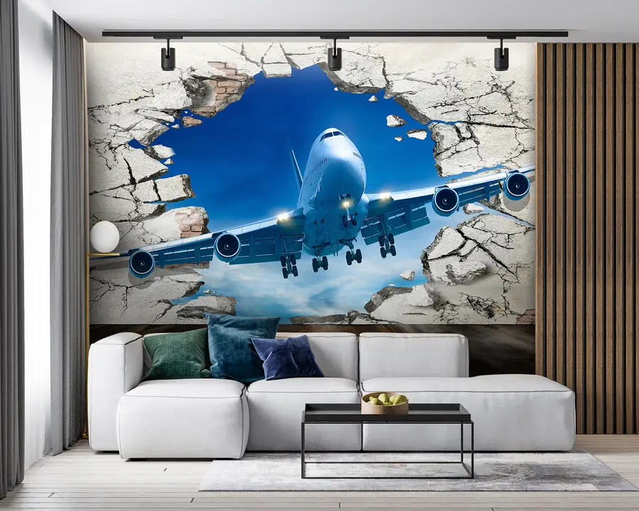 Wall Mural Photo Wallpaper Airplane u94965