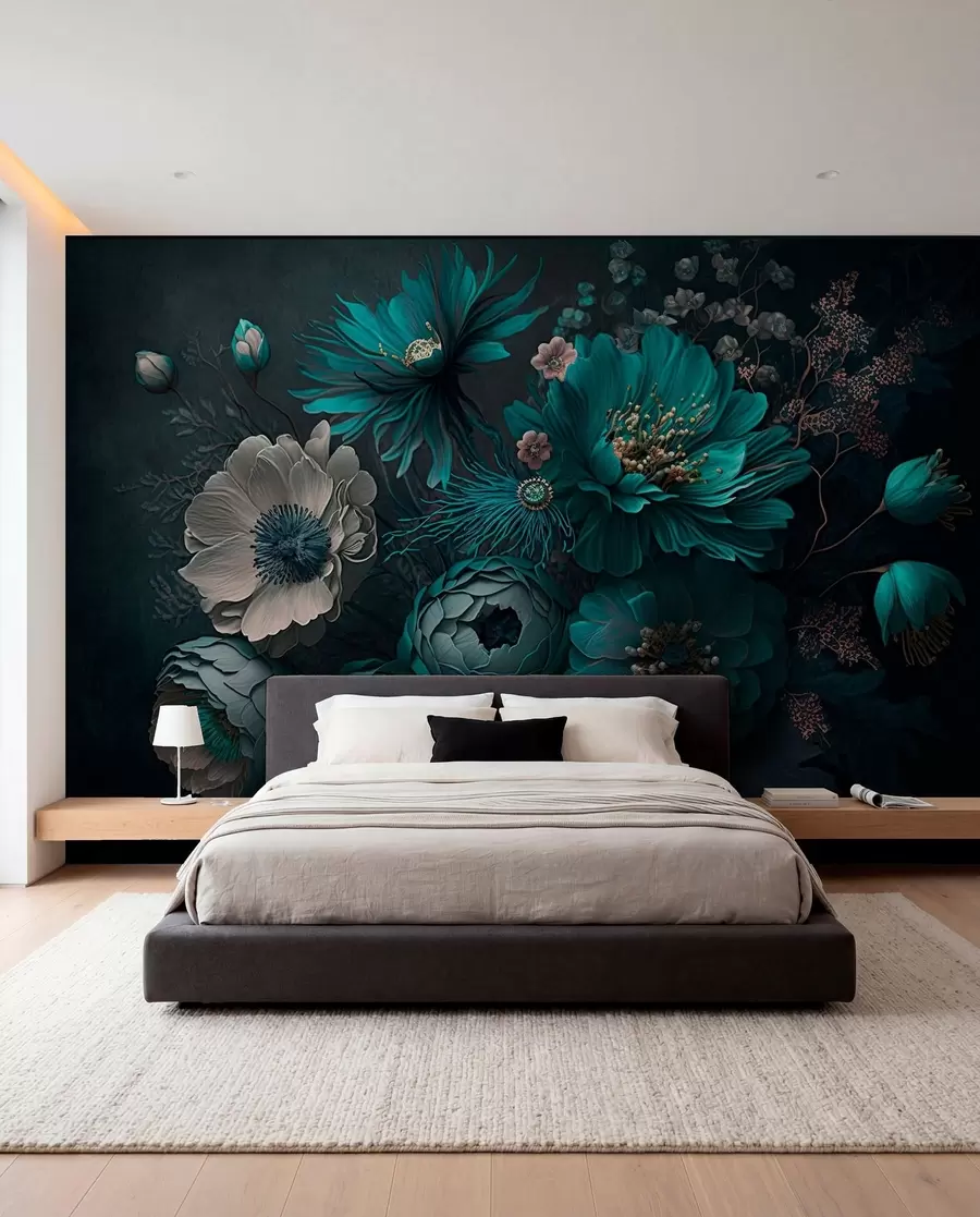 peintures murales Fleurs du matin u75405
